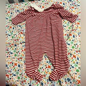 Ralph Lauren 3-6 months pjs onesie fleece